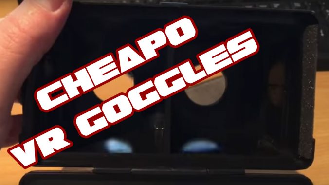 Cheapo VR Goggles